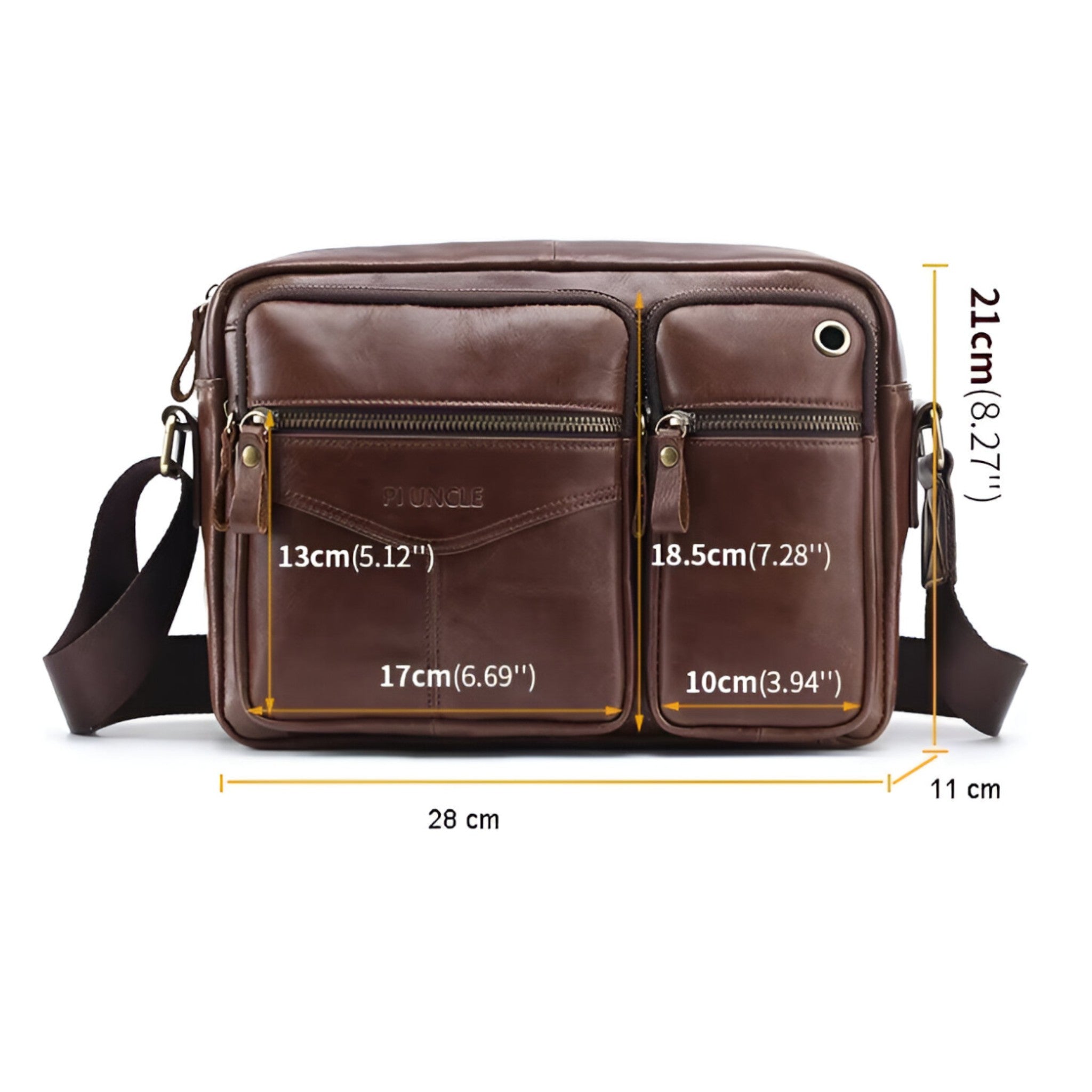 Noah | Lederhandtasche - Elegant und funktional - - - Concept Fashionlab