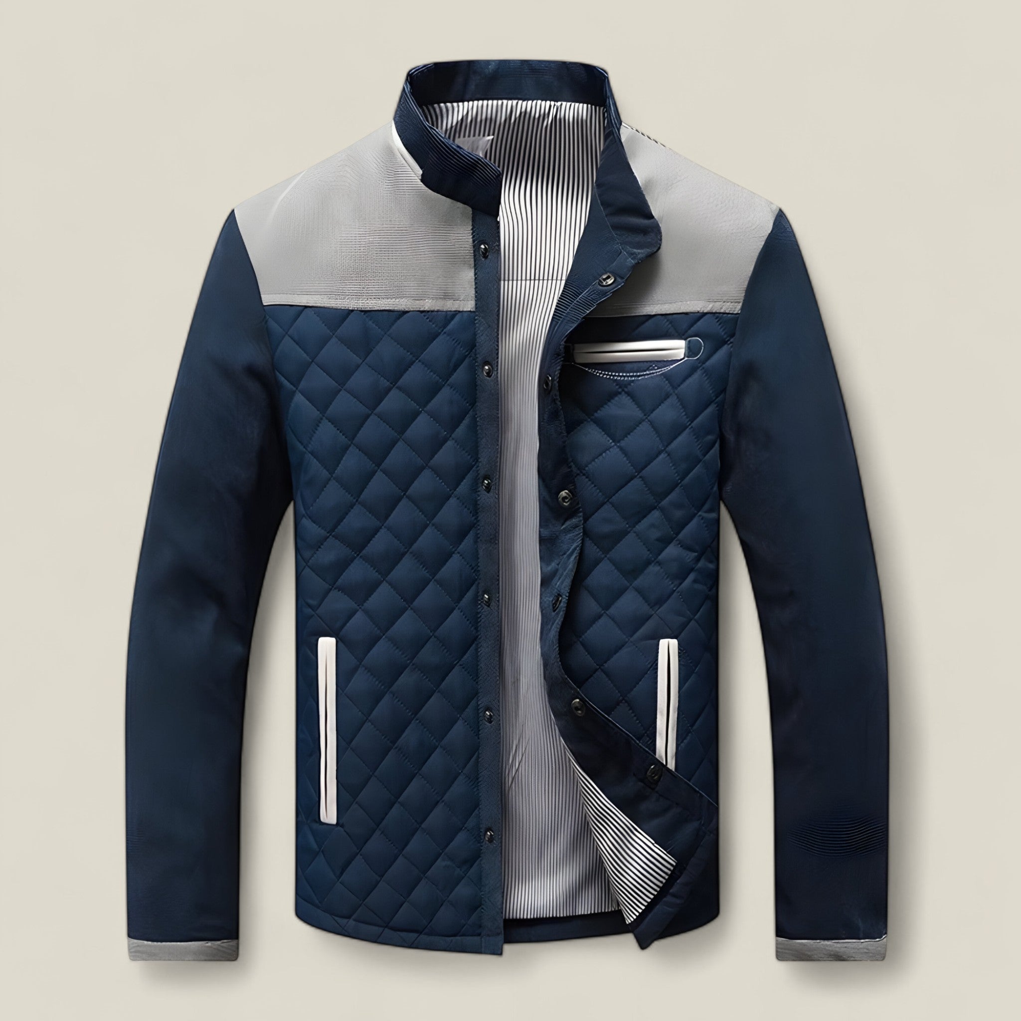 Jake | Bomberjacke - Streetwear für draußen mit modischem Flair - Grau - - Concept Fashionlab