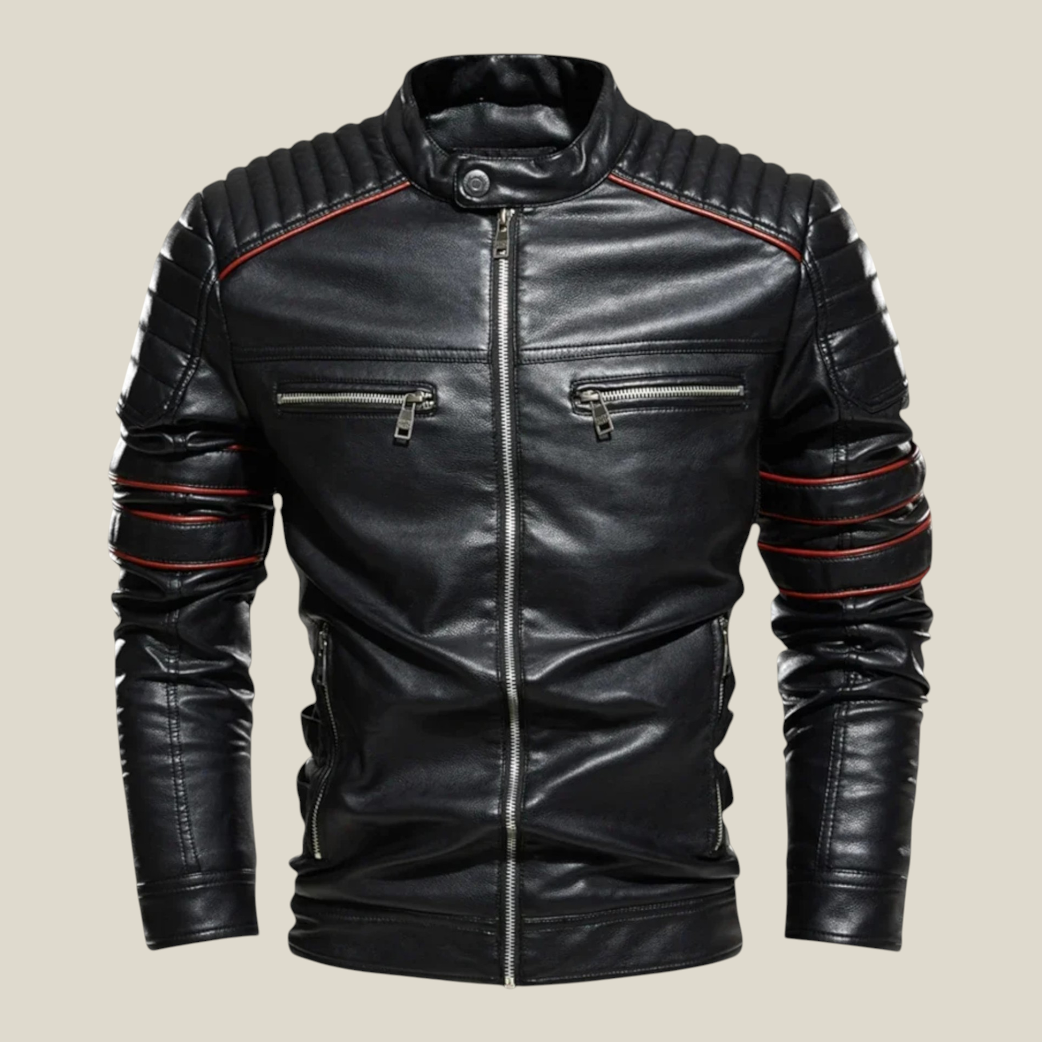 Herren-Bikerjacke-Concept Fashion Lab