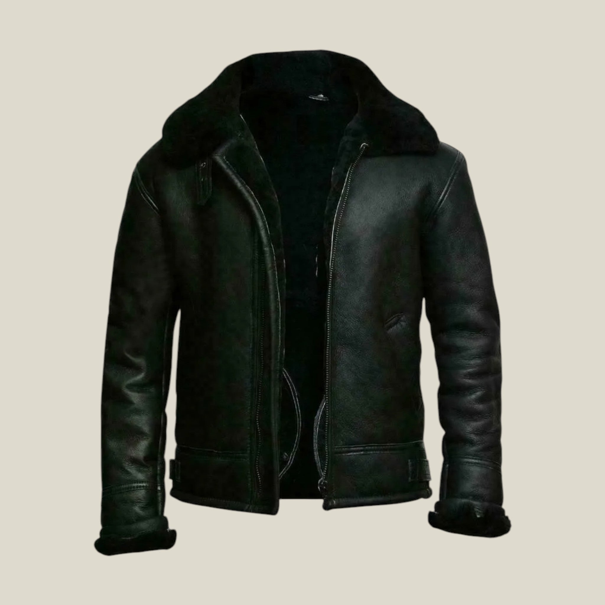 Herren-Bomberjacke mit dickem Innenfutter-Concept Fashion Lab