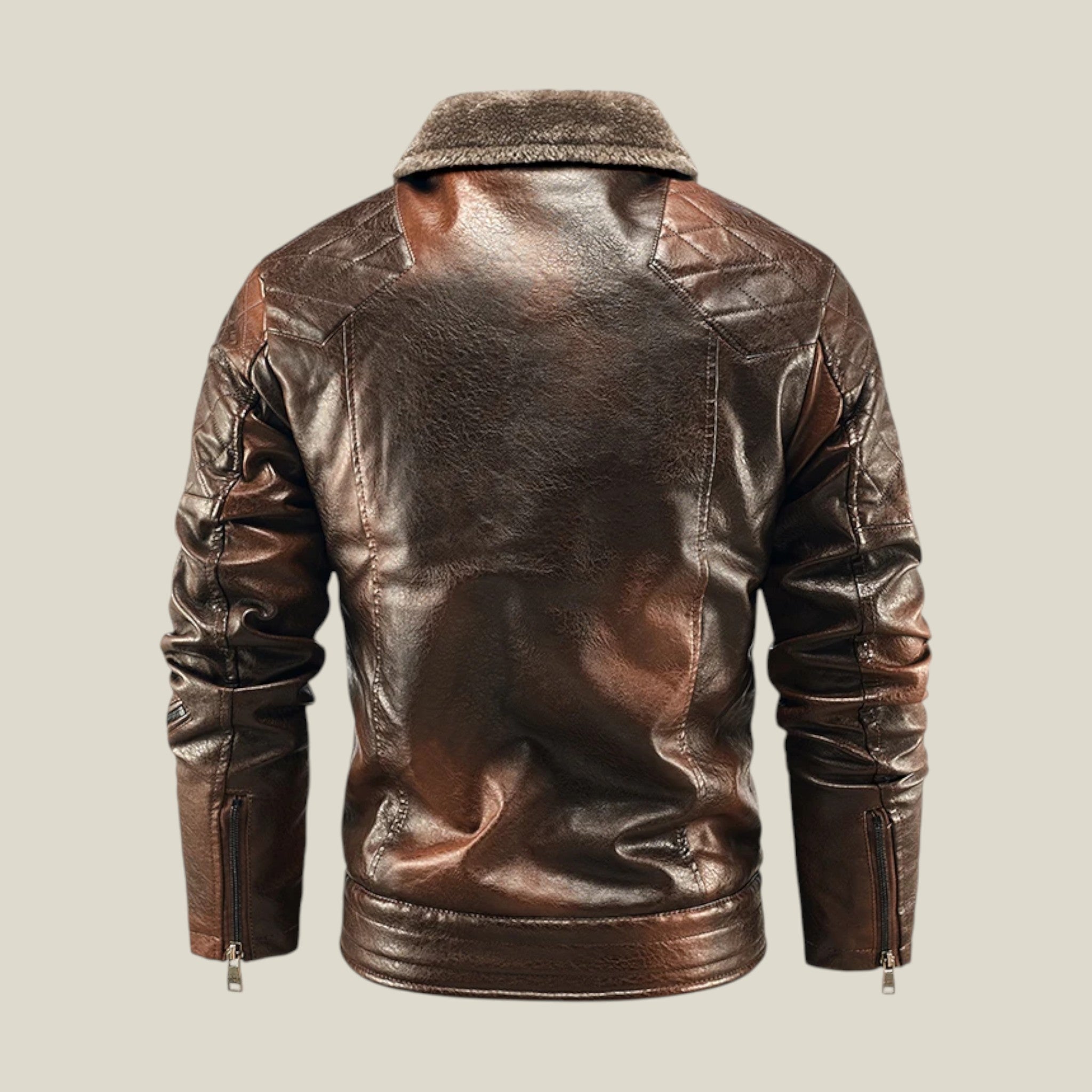 Herren-Winterjacke mit breitem Kragen-Concept Fashion Lab