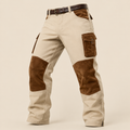 Herren Cargohose mit Kontrastbesatz und Cargotaschen
