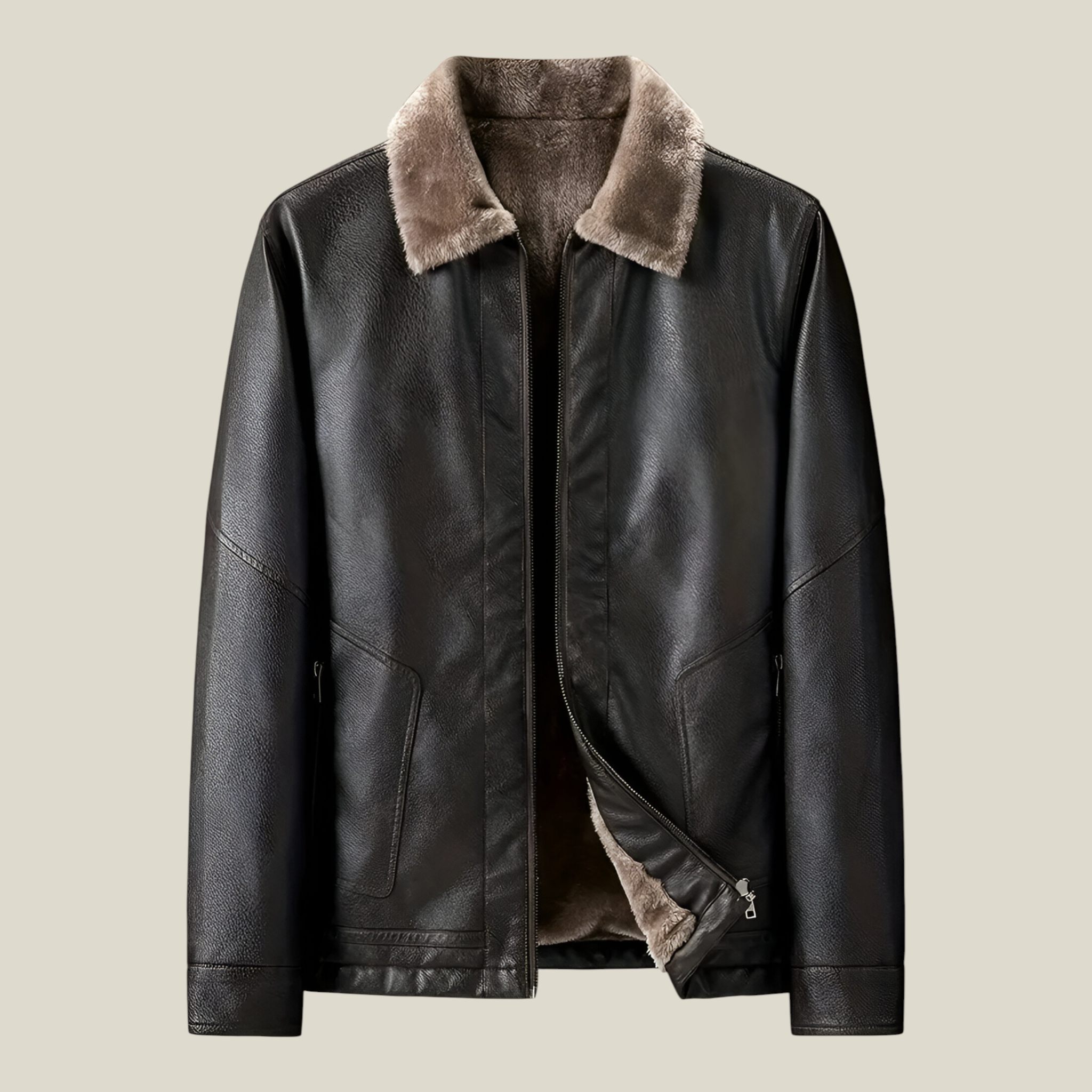 Herrenjacke mit Kragen