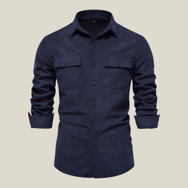 Herren Langarm Casual Hemd-Concept Fashion Lab