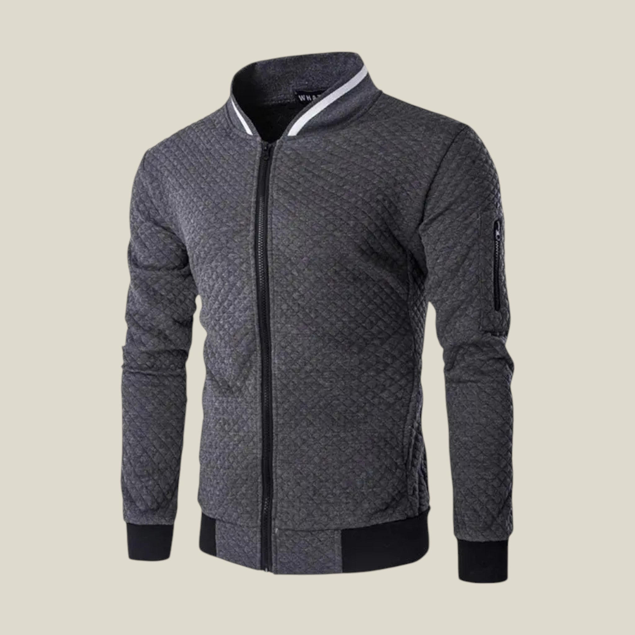 Herren Lässiger Stehkragen-Trainingsanzug-Concept Fashion Lab