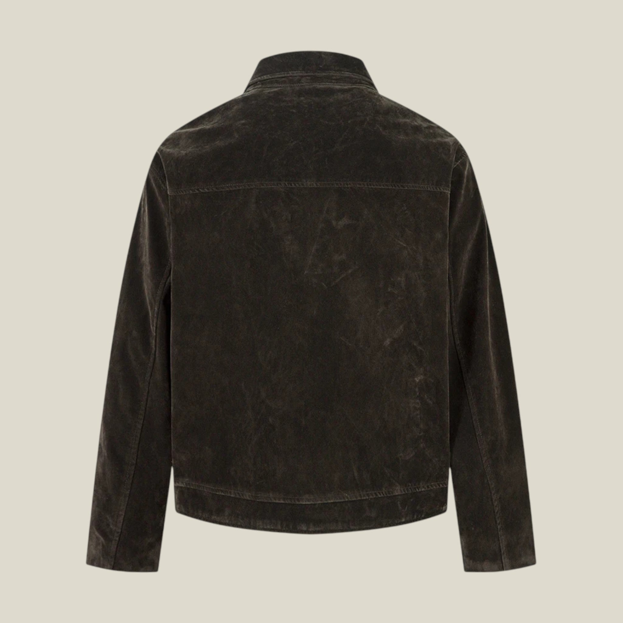 Herren Retro Wildlederjacke-Concept Fashion Lab