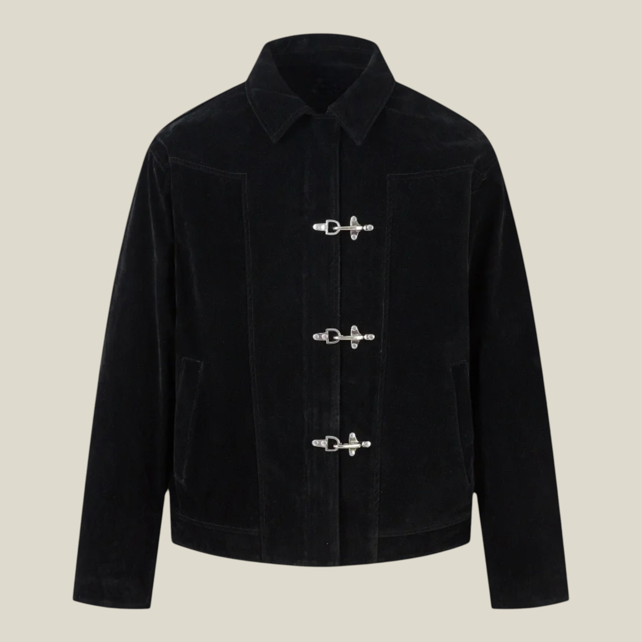 Herren Retro Wildlederjacke-Concept Fashion Lab