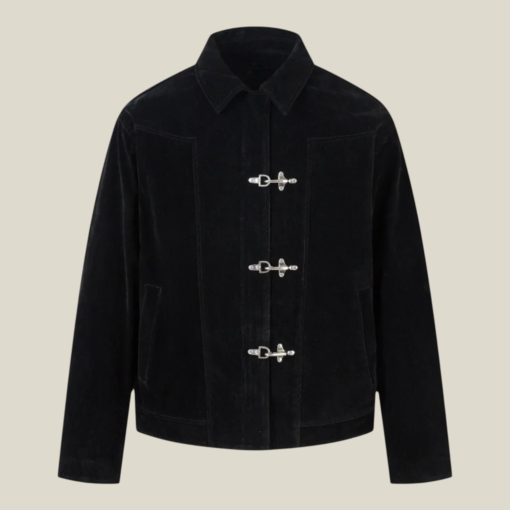 Herren Retro Wildlederjacke-Concept Fashion Lab