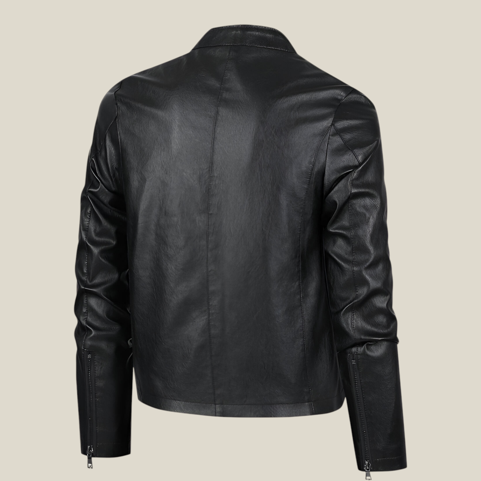 Herren Schlanke Passform Motorradjacke-Concept Fashion Lab