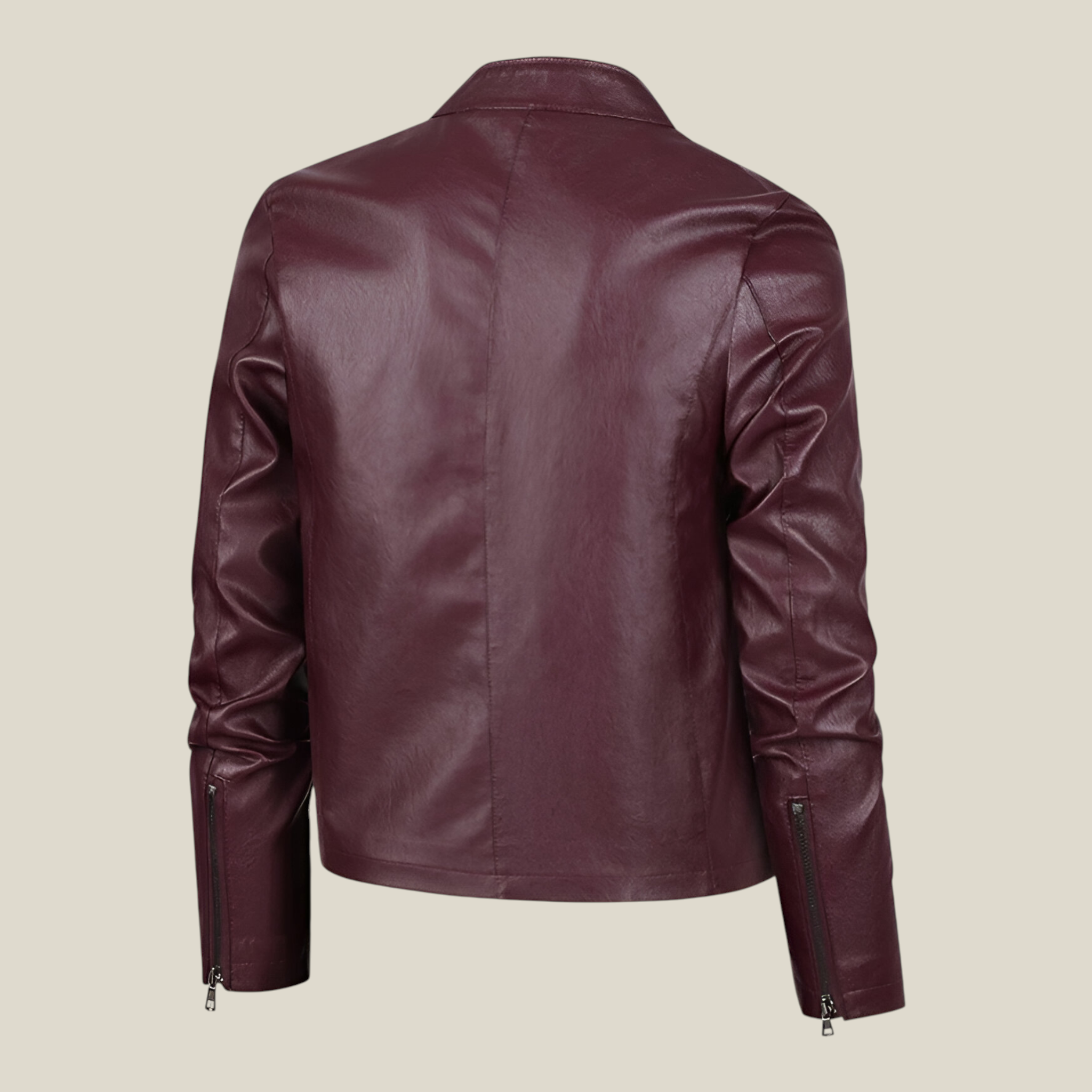 Herren Schlanke Passform Motorradjacke-Concept Fashion Lab