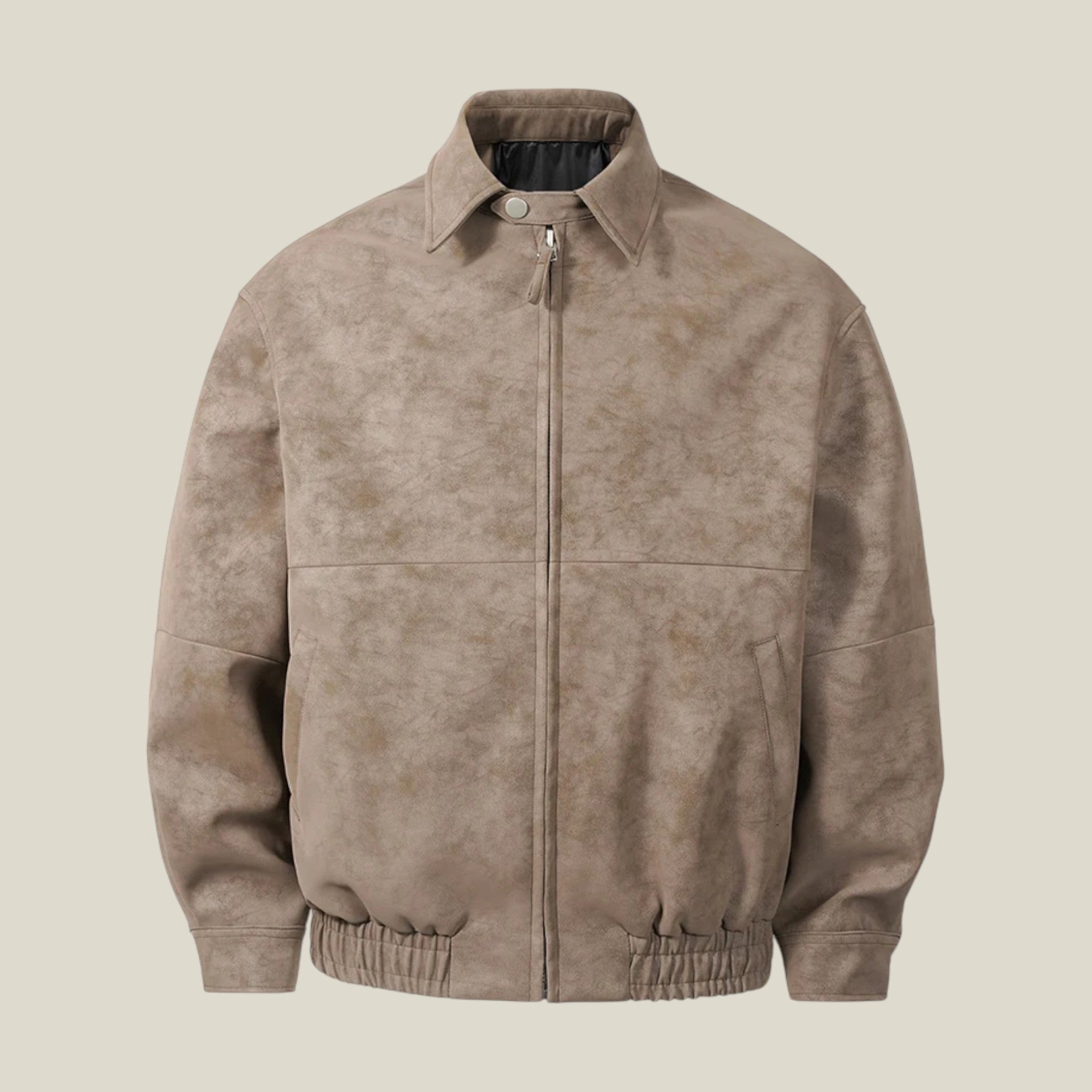 Herren Vintage Windjacke Jacke mit Reißverschluss-Concept Fashion Lab