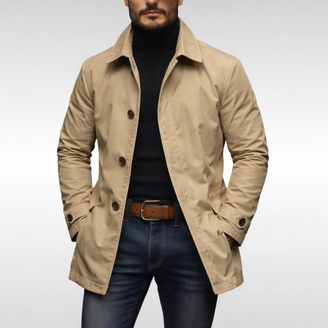 Sophisticated Urban Coat for Modern Style - - Coat - Concept Fashionlab