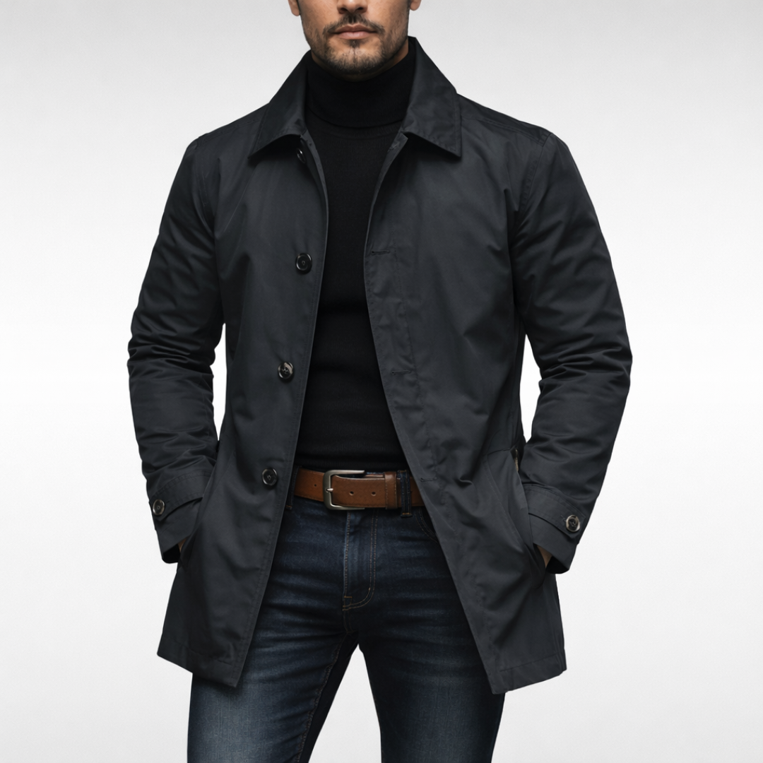 Sophisticated Urban Coat for Modern Style - - Coat - Concept Fashionlab