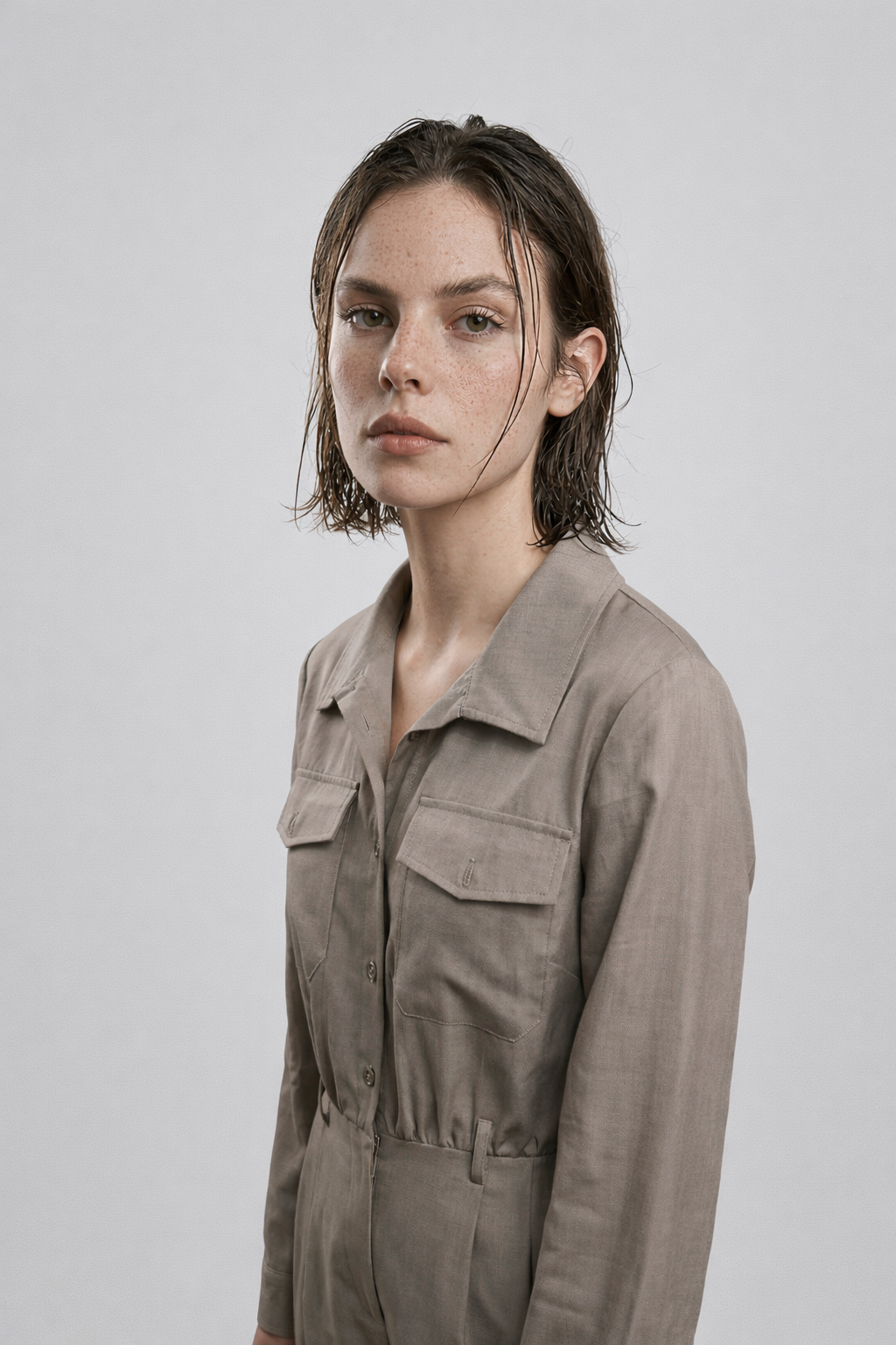 Megan Damen Jumpsuit – Leichter, eleganter Overall mit fließendem Fall für Alltag & Freizeit - - Jumpsuit - Concept Fashionlab