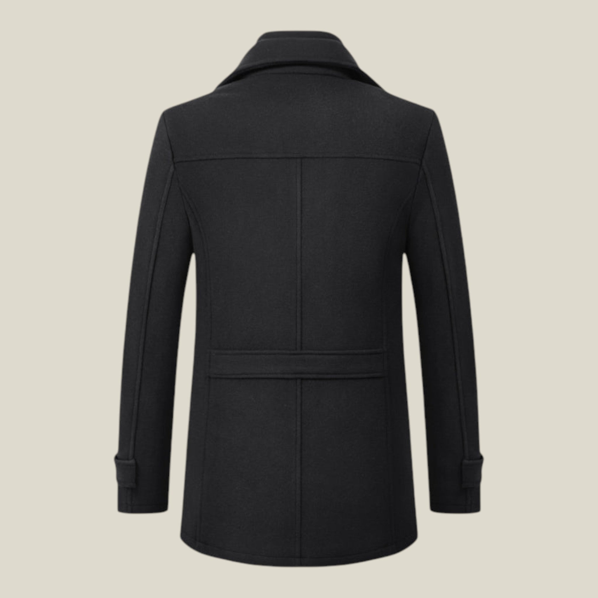 Klassischer Mittel-Lang Mantel