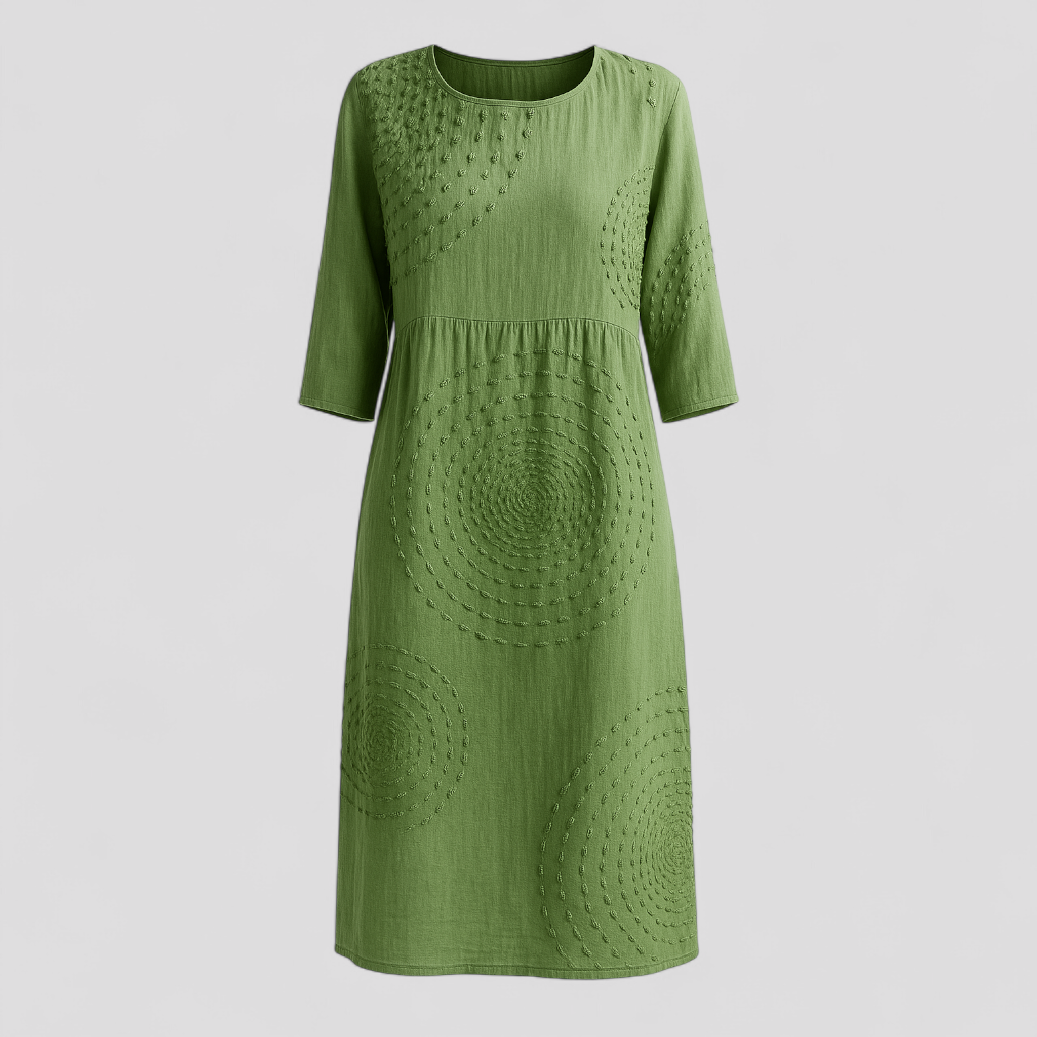 Elegantes Damen-Sommerkleid - Hellgrün - Summer Dress - Concept Fashionlab