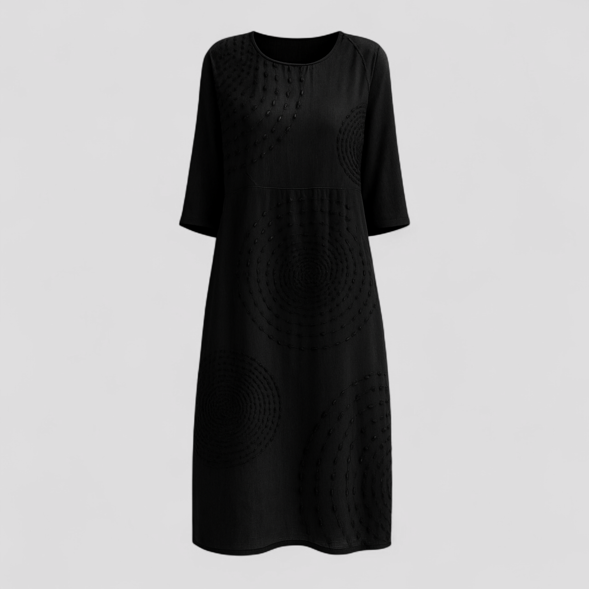 Elegantes Damen-Sommerkleid - Schwarz - Summer Dress - Concept Fashionlab