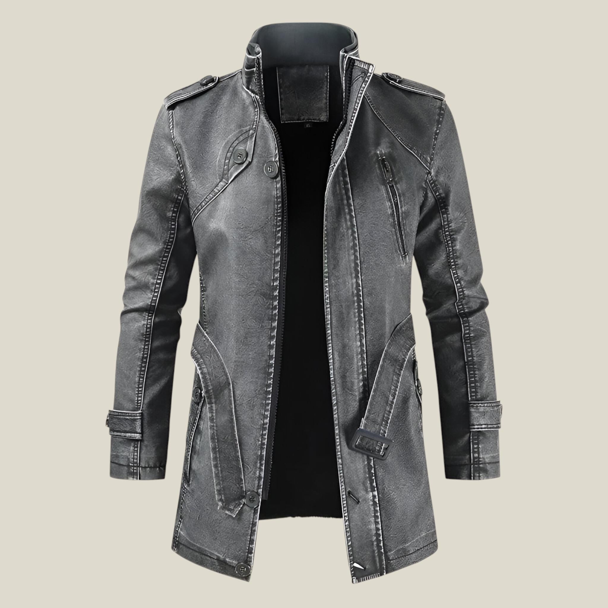 Langer Wintermantel-Concept Fashion Lab