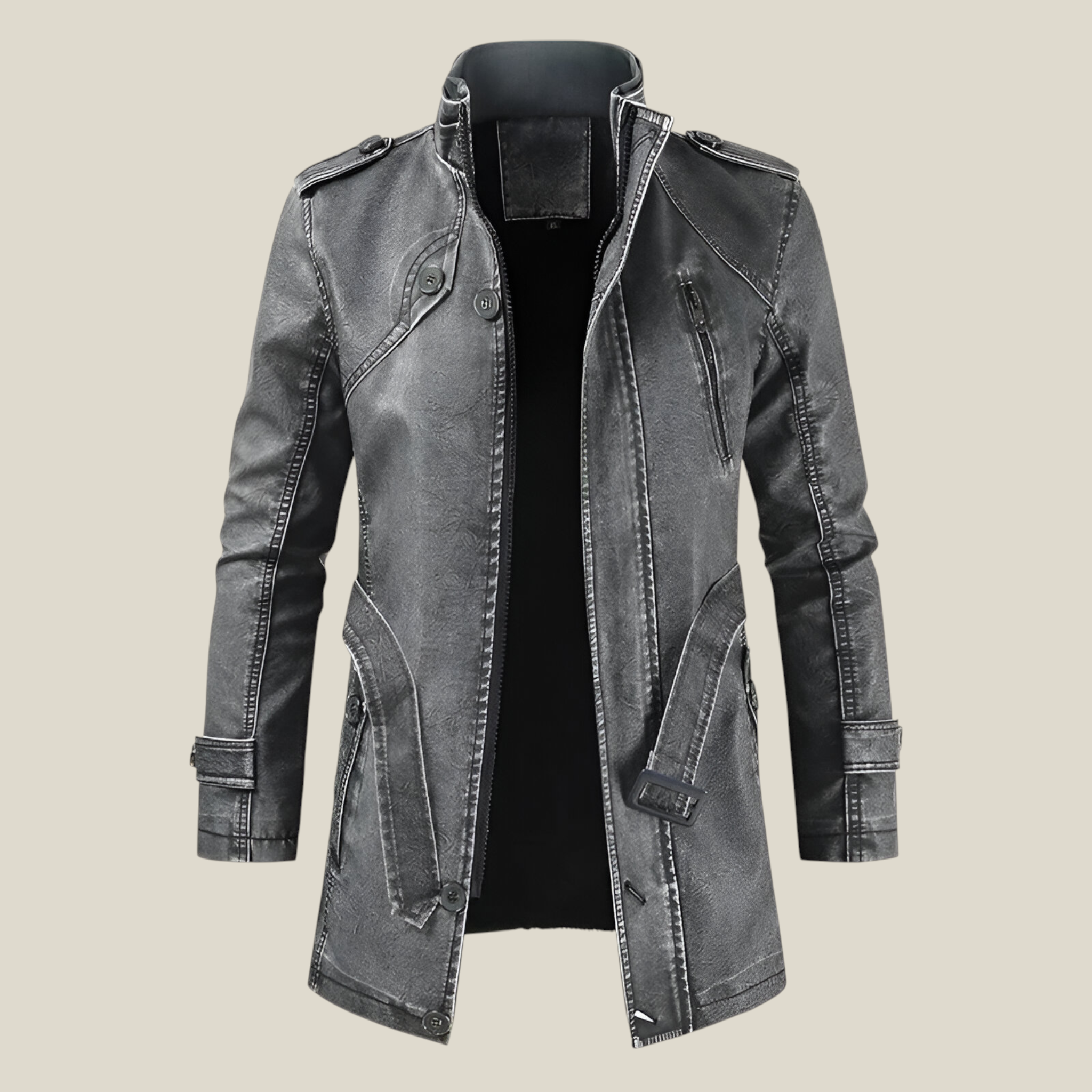 Langer Wintermantel-Concept Fashion Lab