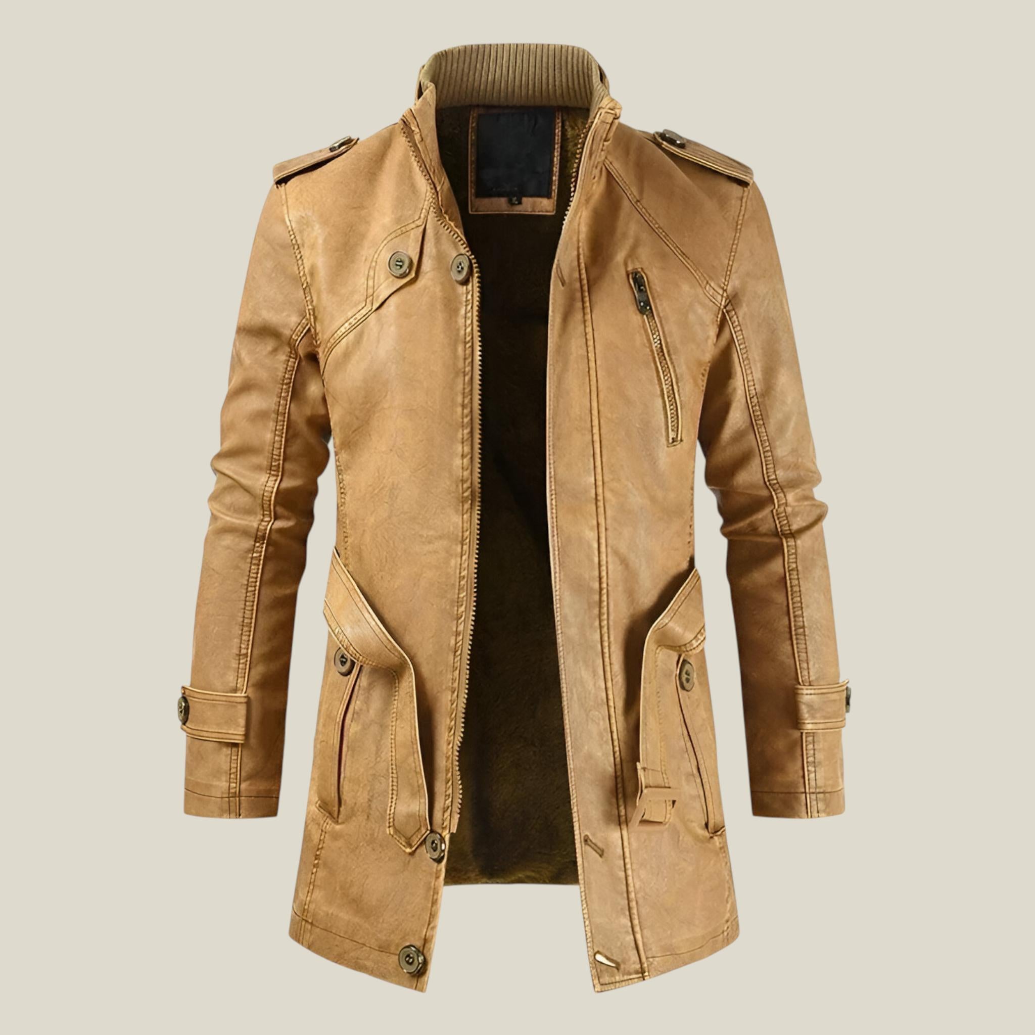 Langer Wintermantel-Concept Fashion Lab