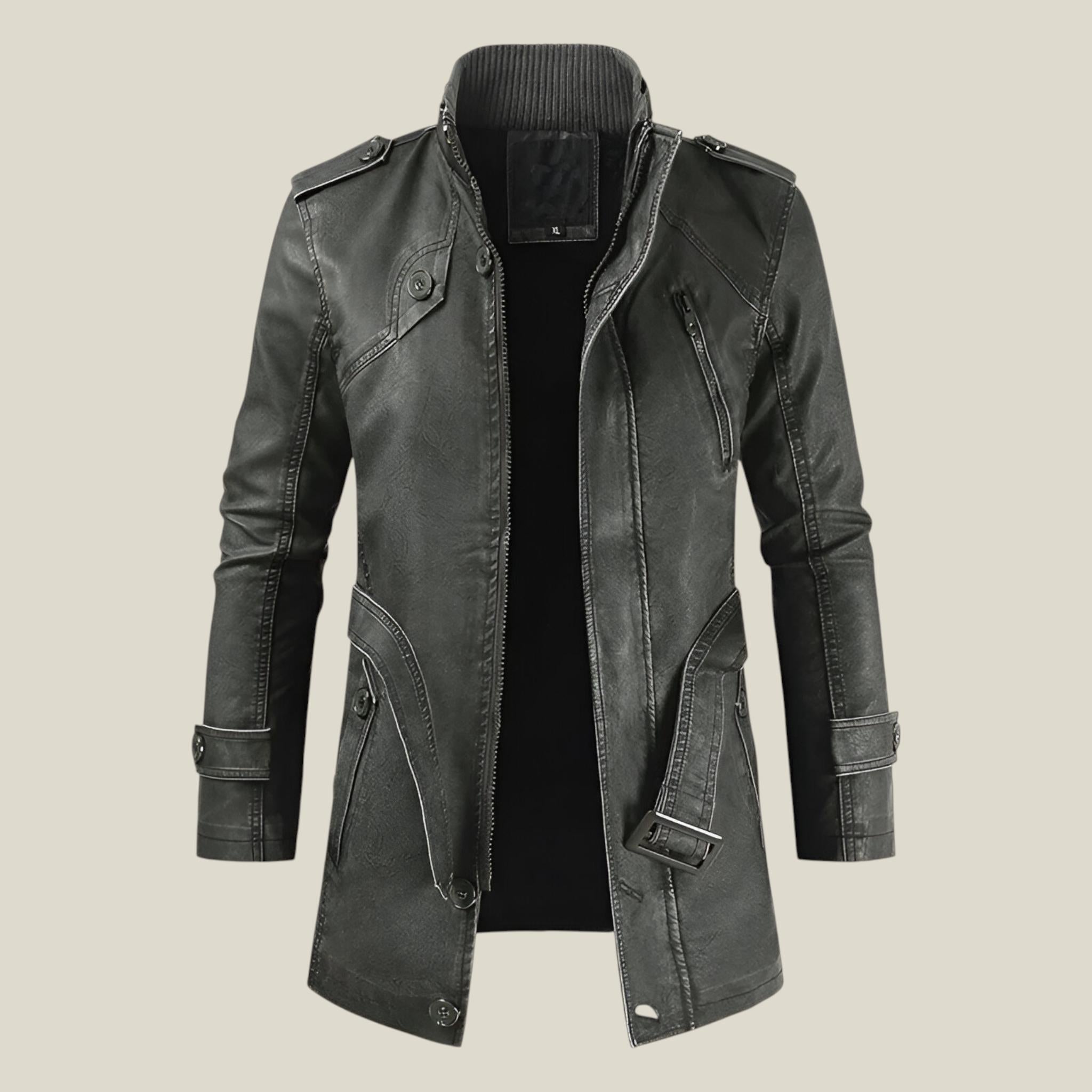 Langer Wintermantel-Concept Fashion Lab