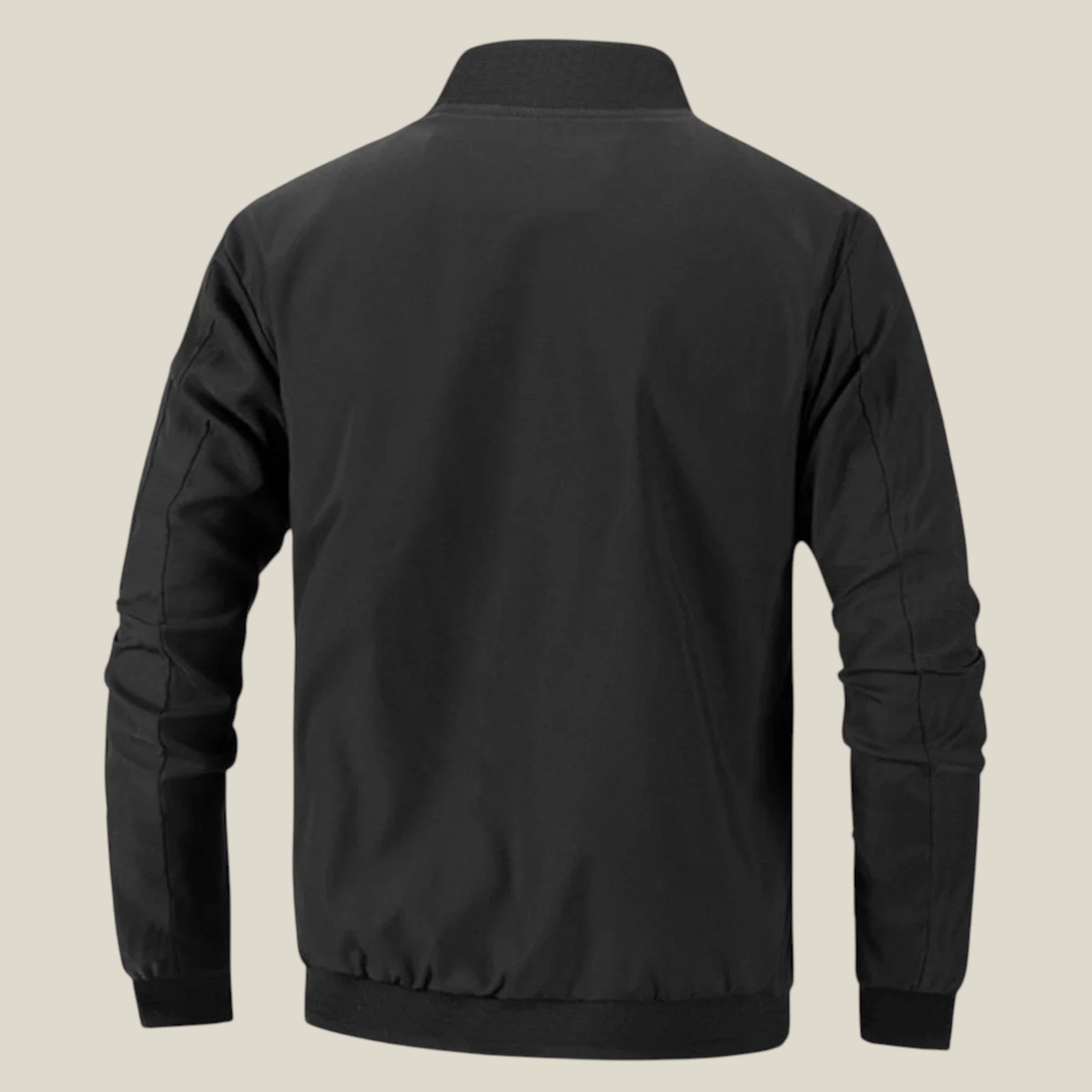 Lässige schwarze Jacke für Herren-Concept Fashion Lab