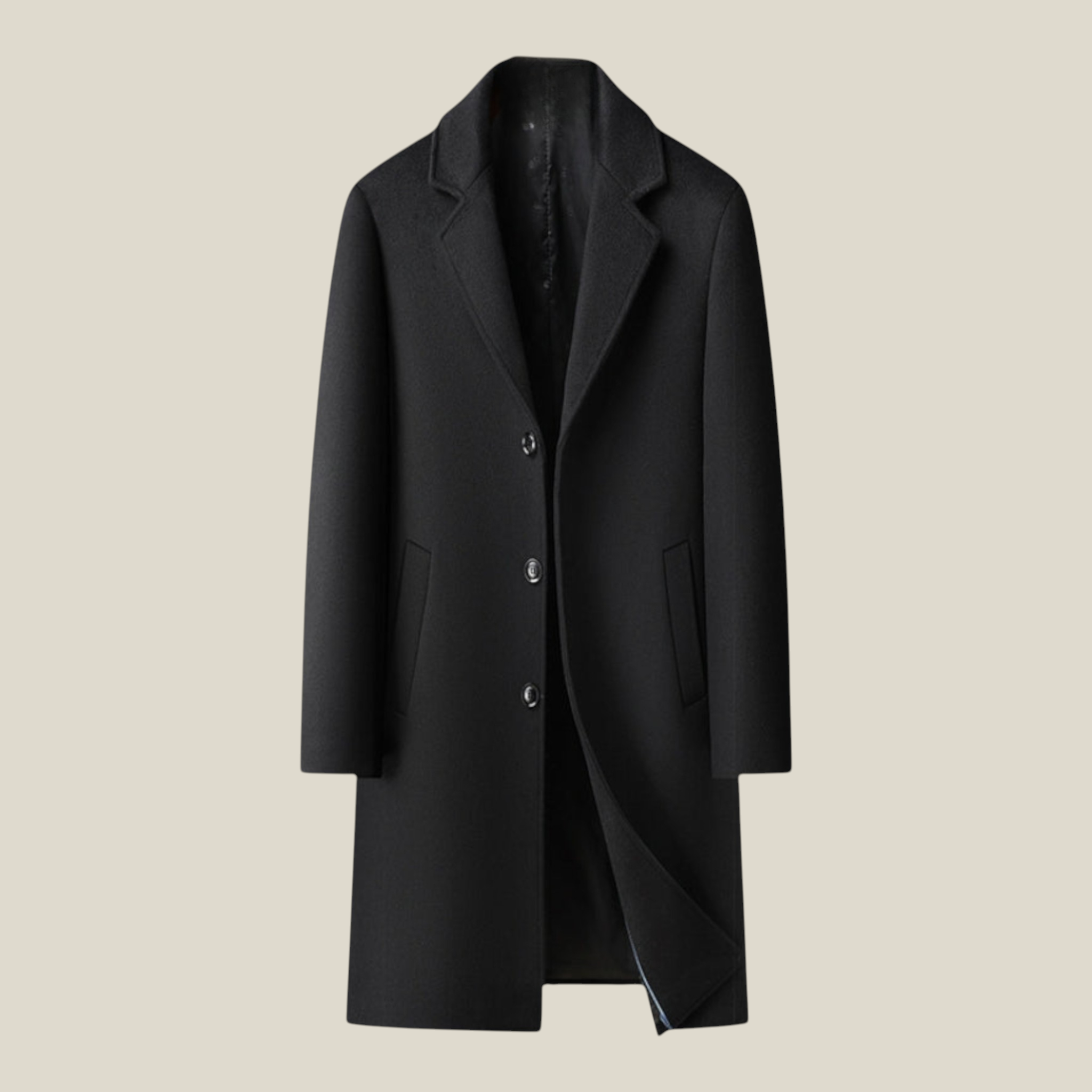 Moderner Herrenmantel-Concept Fashion Lab