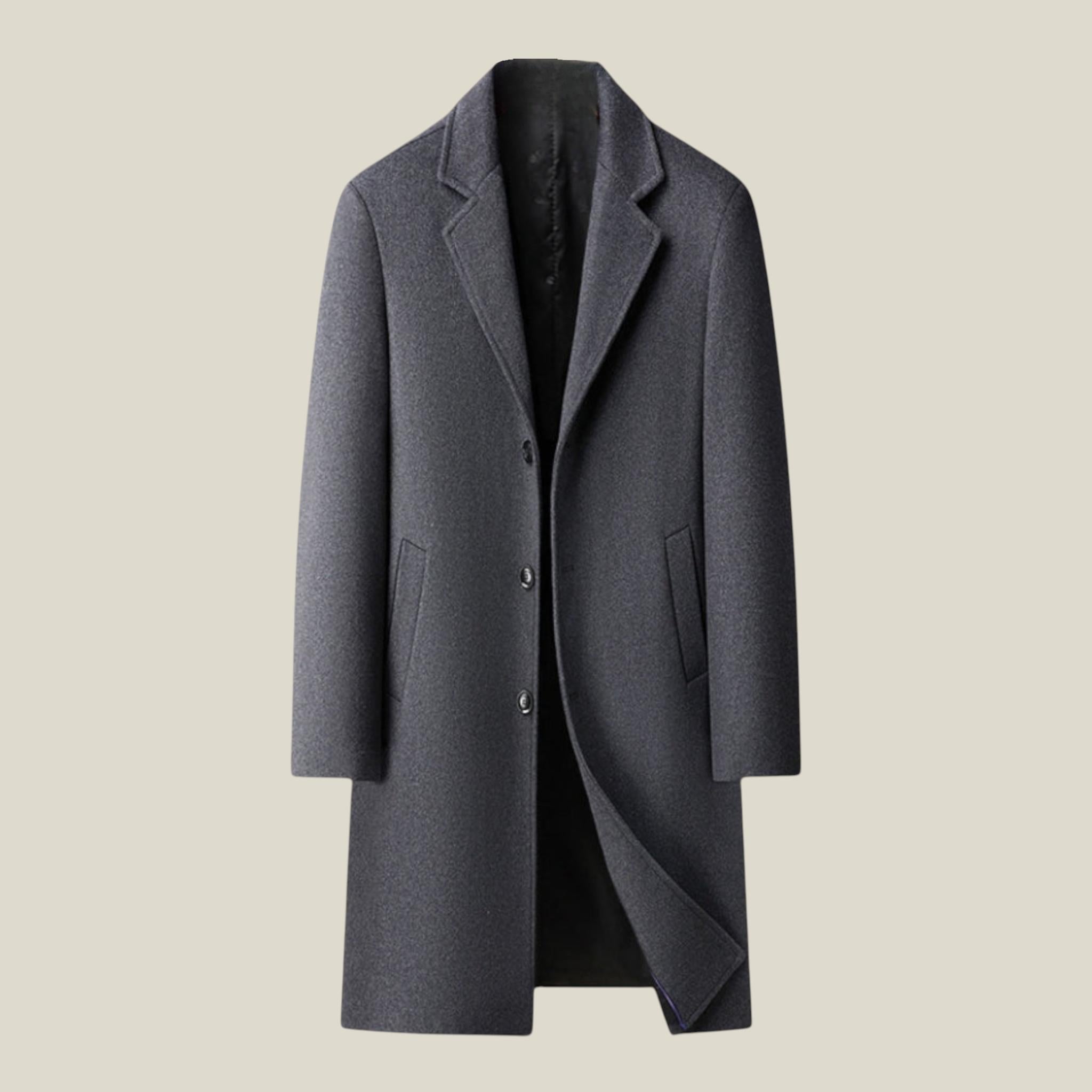 Moderner Herrenmantel-Concept Fashion Lab