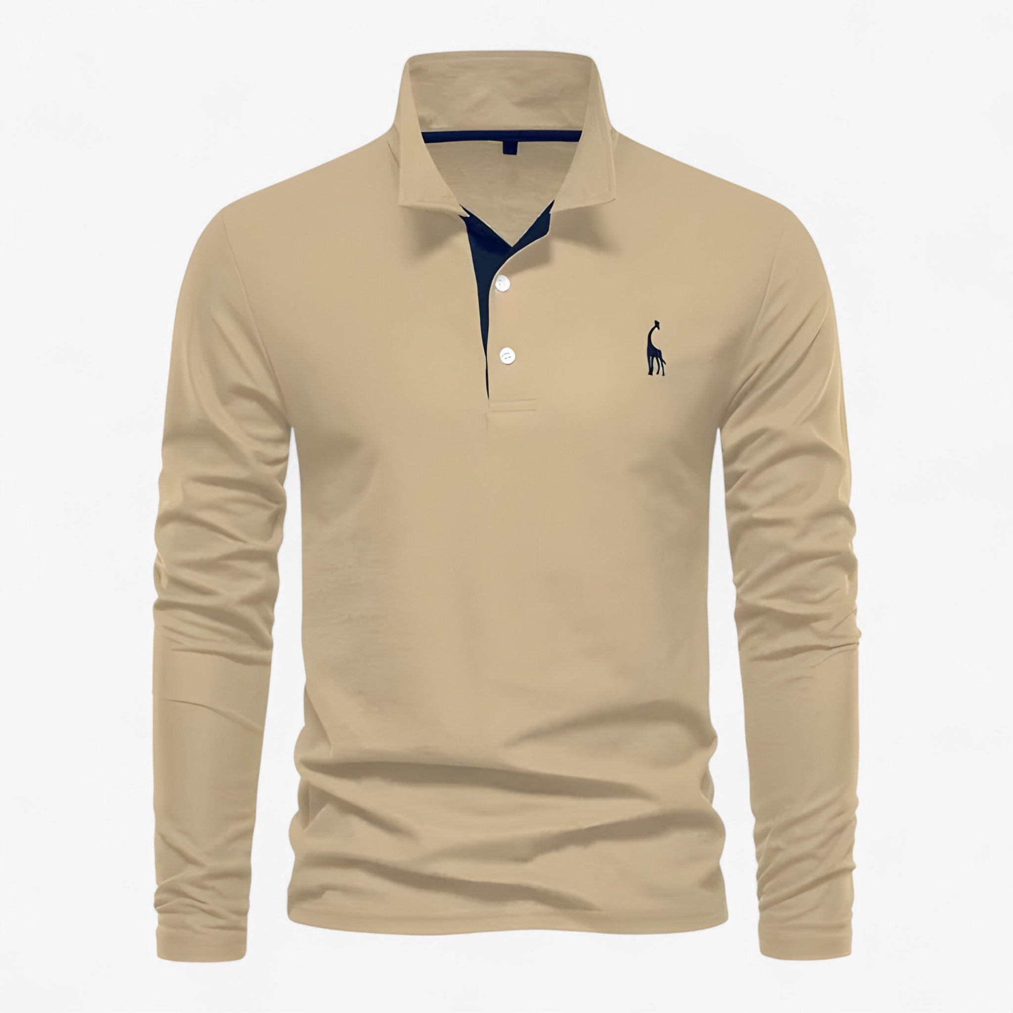 Lorenzo | Langarm-Polohemd – Klassische Eleganz und alltäglicher Tragekomfort