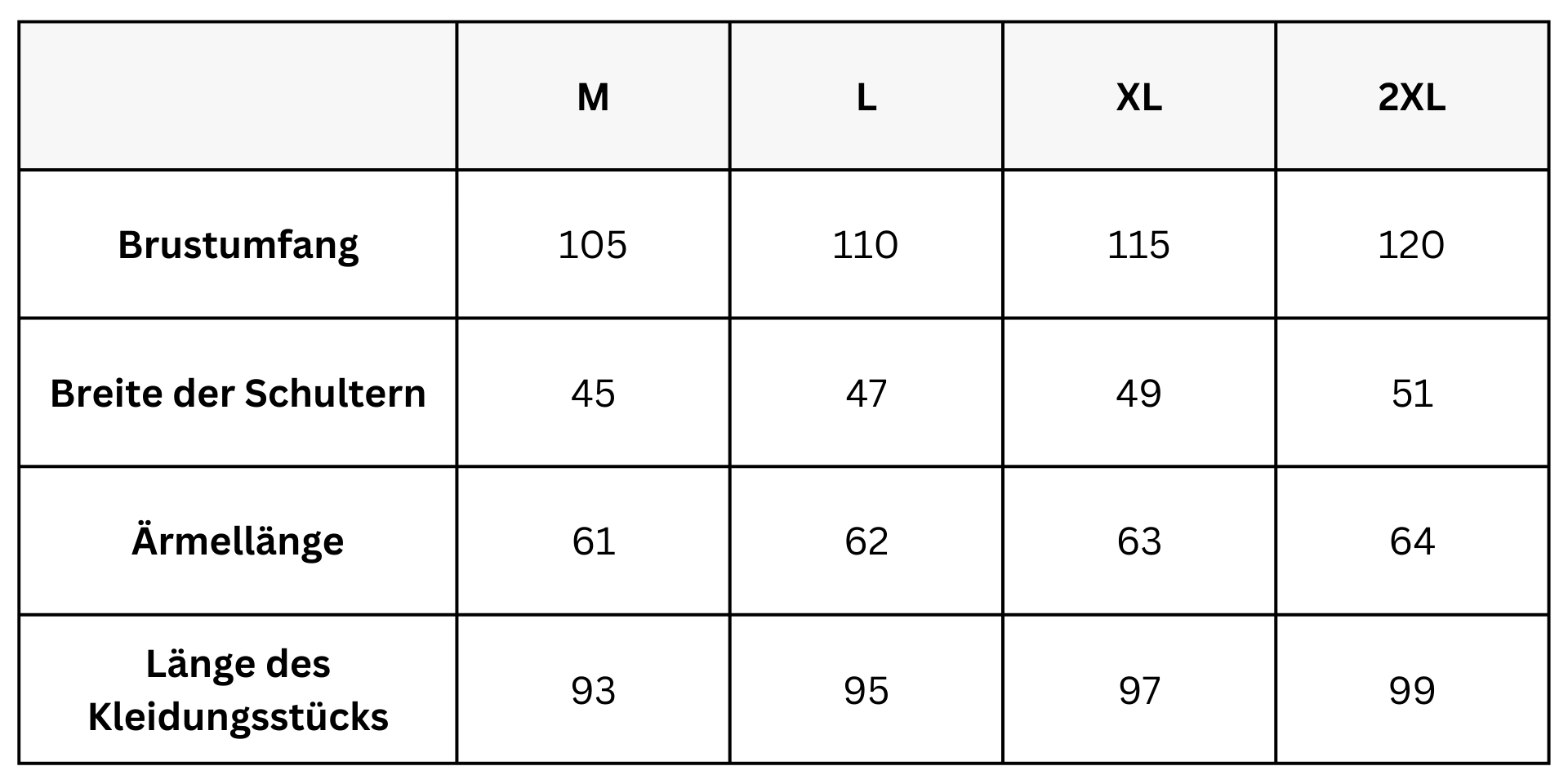 Size Guide