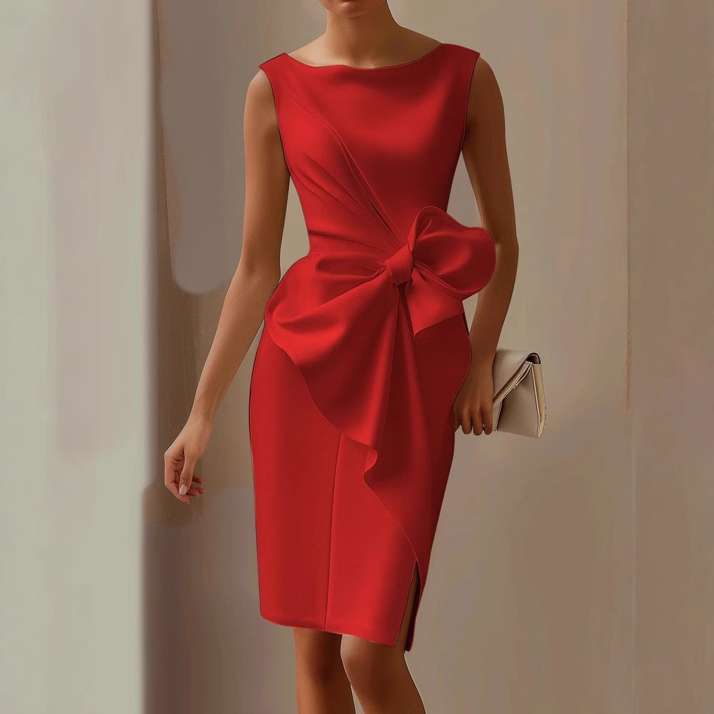 Sculpted ärmelloses Statement-Kleid: Mutige, schmeichelhafte Silhouette