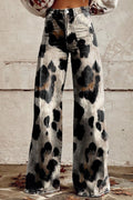 Maren Mutige Leopard-Print-Jeans