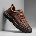 Leder-Trail-Sneaker – schlanke trail-taugliche Schuhe