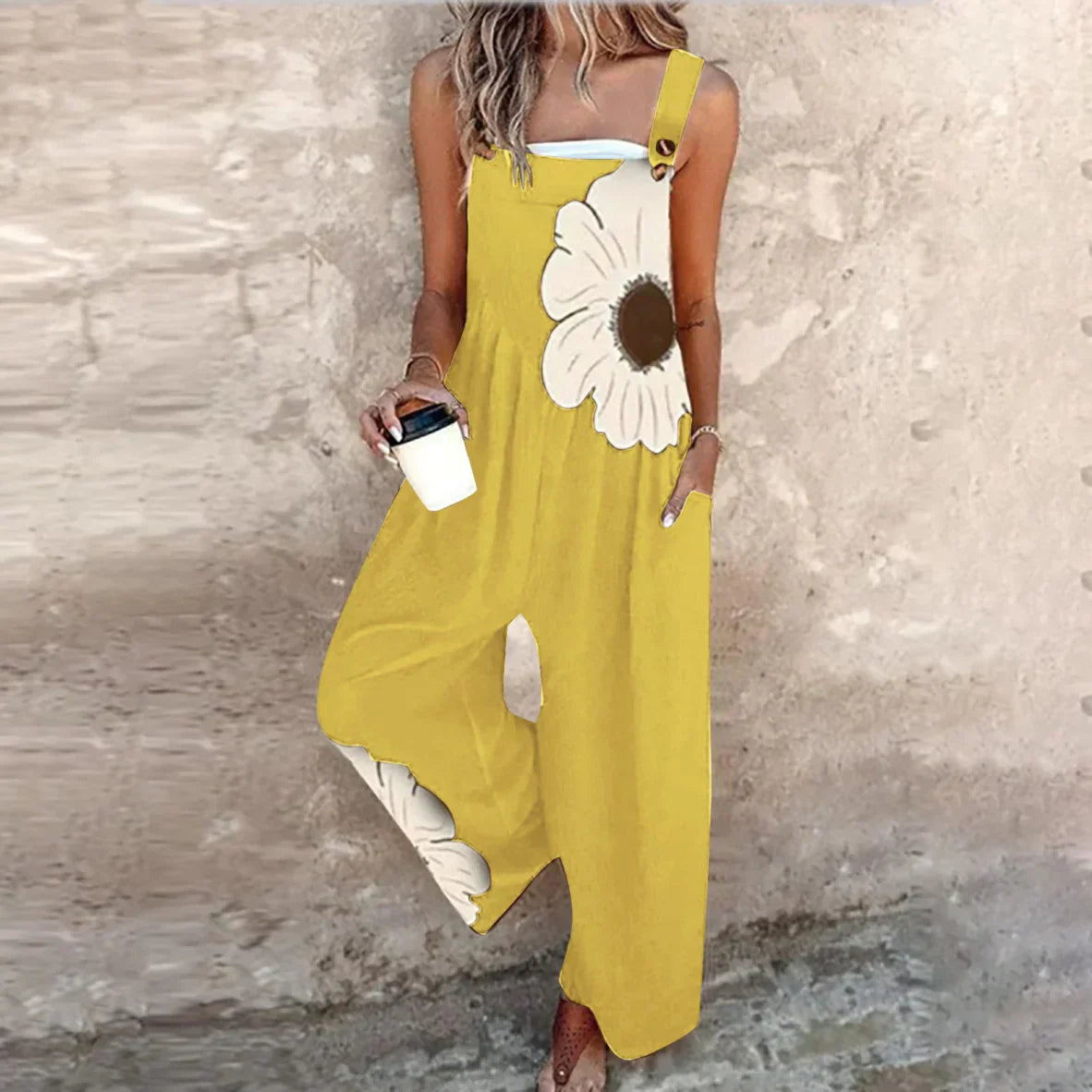 Cheryl™ | Bequemer Overall - - - Cow Clothing