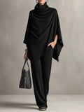 Elegantes drapiertes zweiteiliges Set