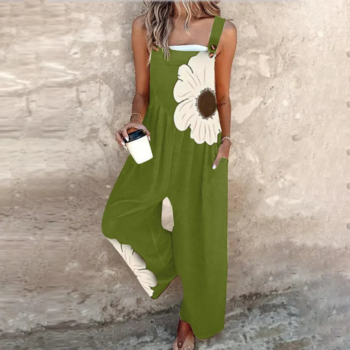 Cheryl™ | Bequemer Overall - - - Cow Clothing