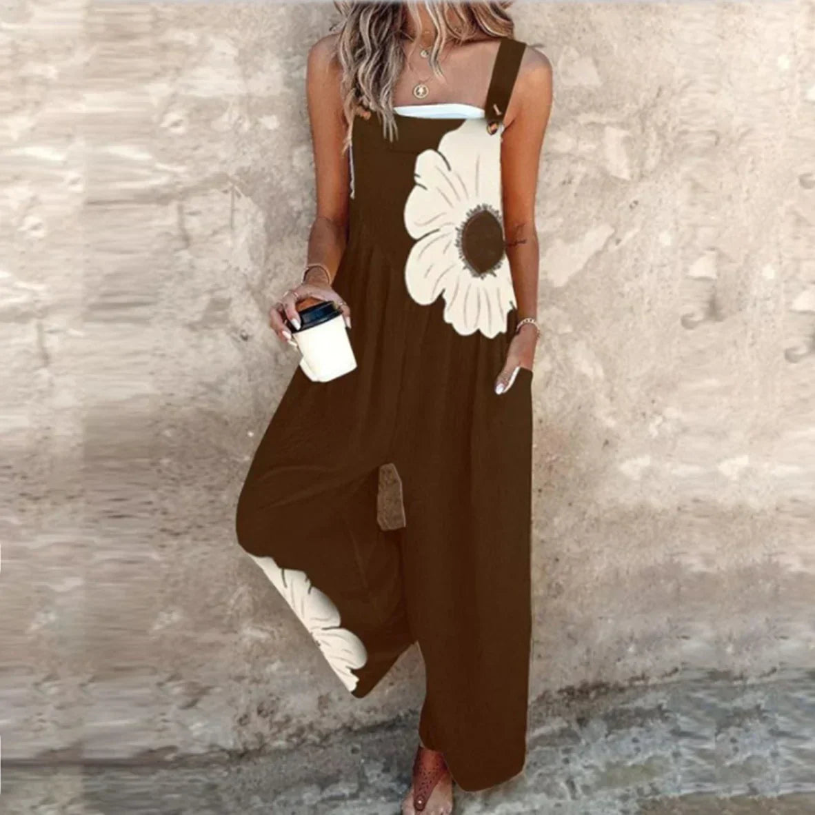 Cheryl™ | Bequemer Overall - - - Cow Clothing