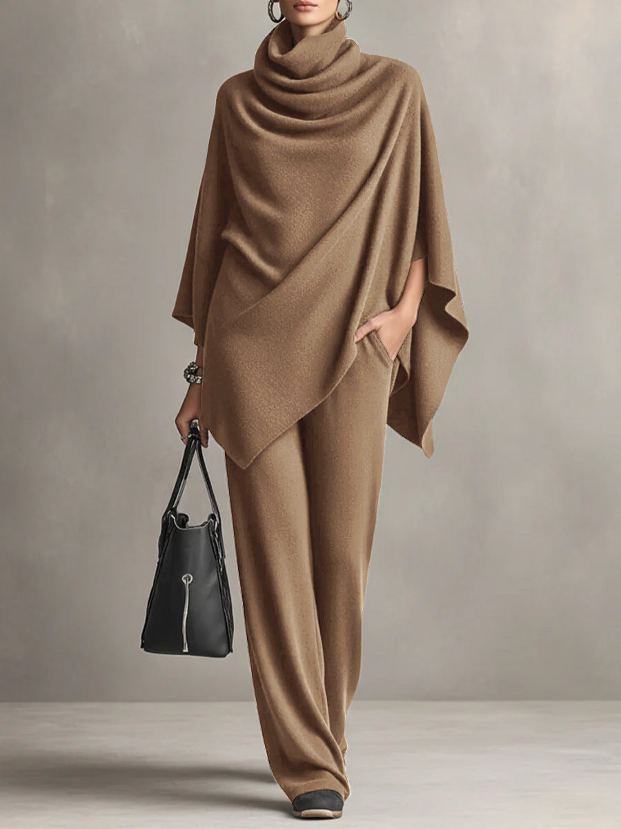 Alyris - Khaki - Two-Piece Set - Concept Fashionlab