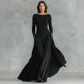Taillenglättendes Maxi-Kleid — Müheloser Tragekomfort, schmeichelhafte Silhouette Damen