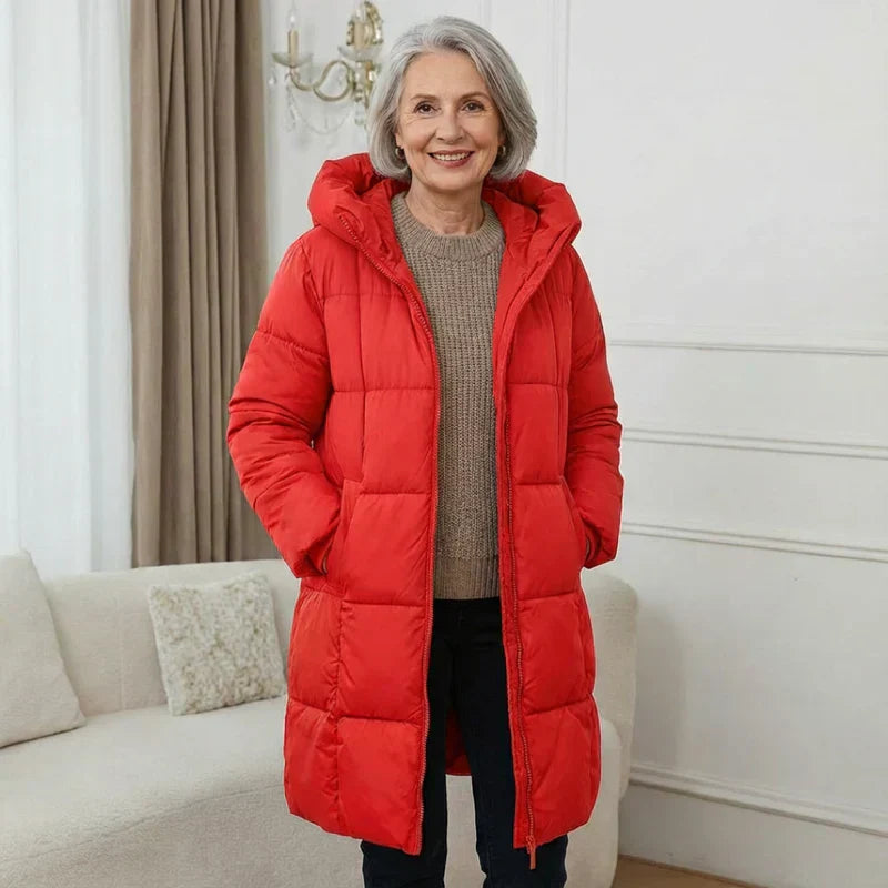 Karyl Kapuzen-Quiltjacke für den Winter – Gemütliche Wärme und Stil