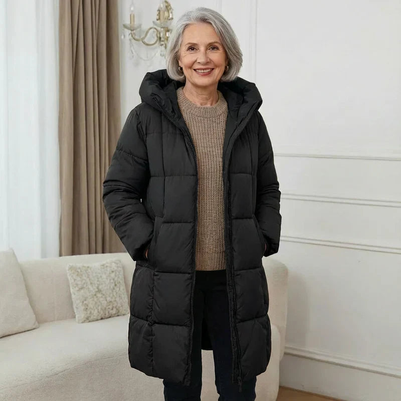 Karyl Kapuzen-Quiltjacke für den Winter – Gemütliche Wärme und Stil