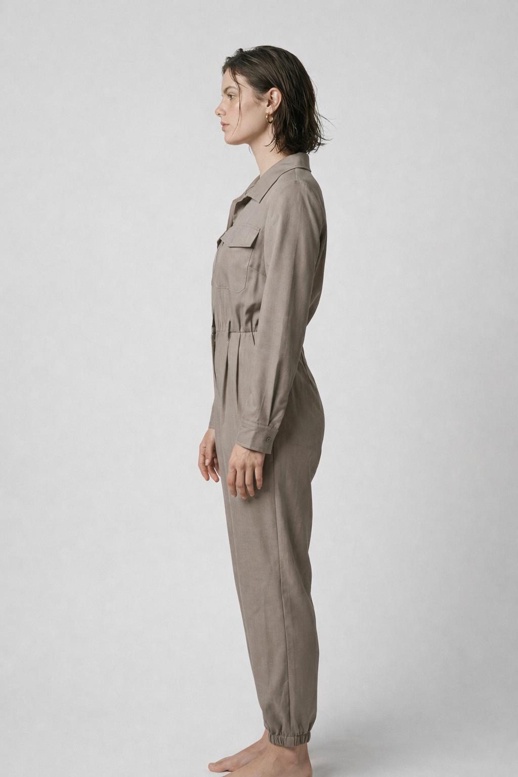 Megan Damen Jumpsuit – Leichter, eleganter Overall mit fließendem Fall für Alltag & Freizeit - - Jumpsuit - Concept Fashionlab