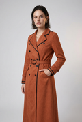 Wildleder-Trenchcoat – luxuriöse, zeitlose Oberbekleidung
