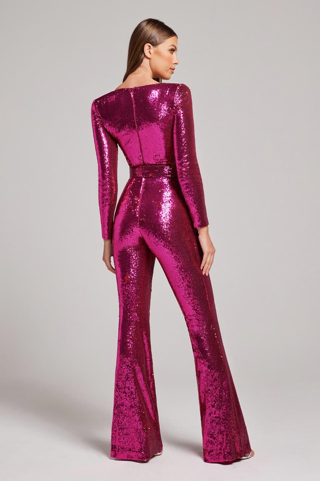 Elaine - Pailletten-Jumpsuit - - Jumpsuit - Concept Fashionlab Boutique