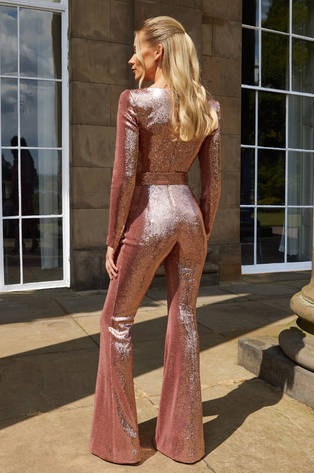 Elaine - Pailletten-Jumpsuit - - Jumpsuit - Concept Fashionlab Boutique