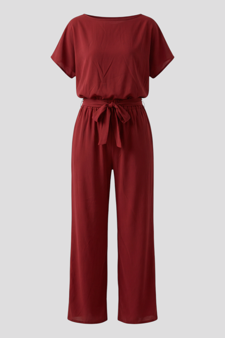 Eleganter Damen-Jumpsuit - Rot - Jumpsuit - Concept Fashionlab