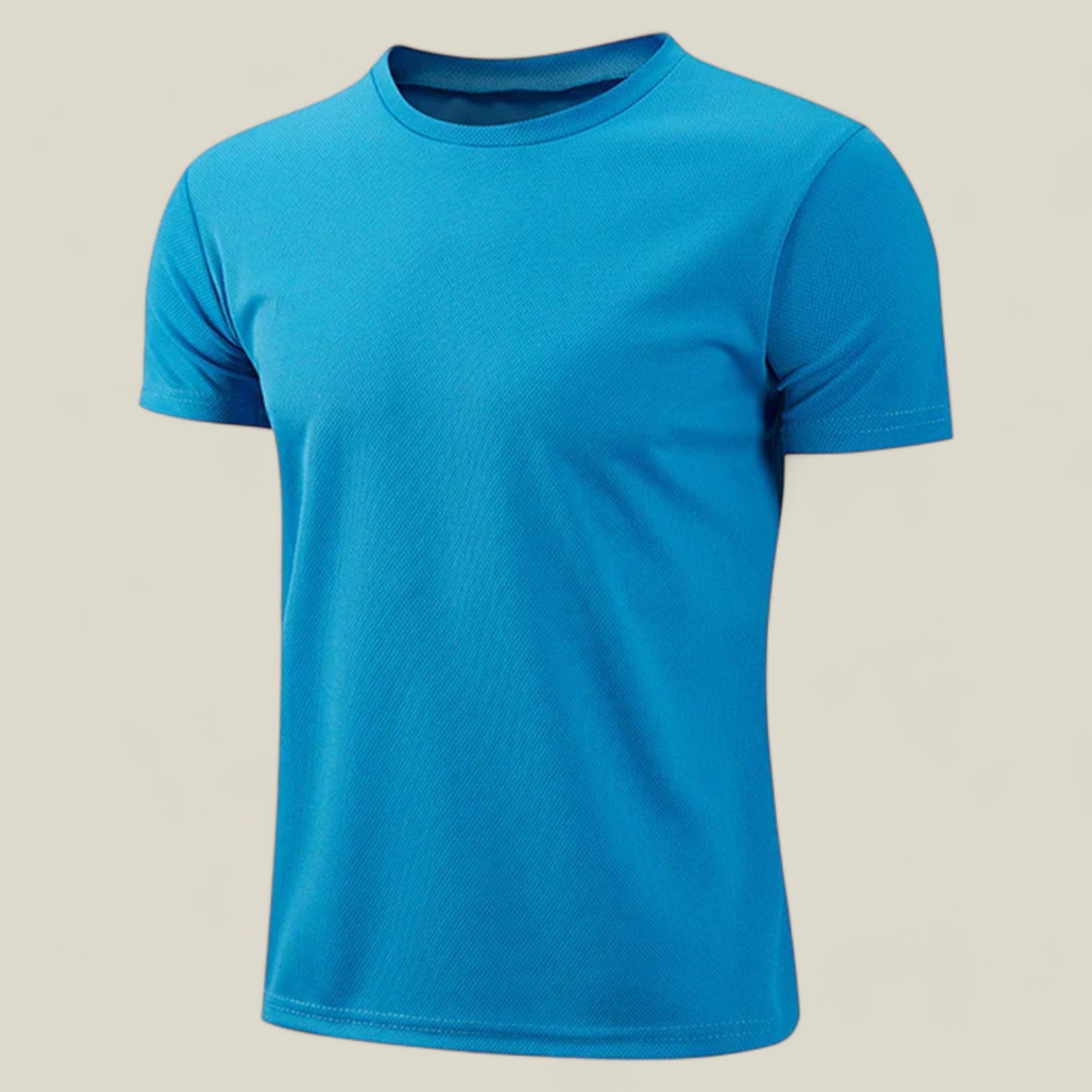 Chris | Kurzarm-Sportshirt – Schnelltrocknend - Blau - - Concept Fashionlab