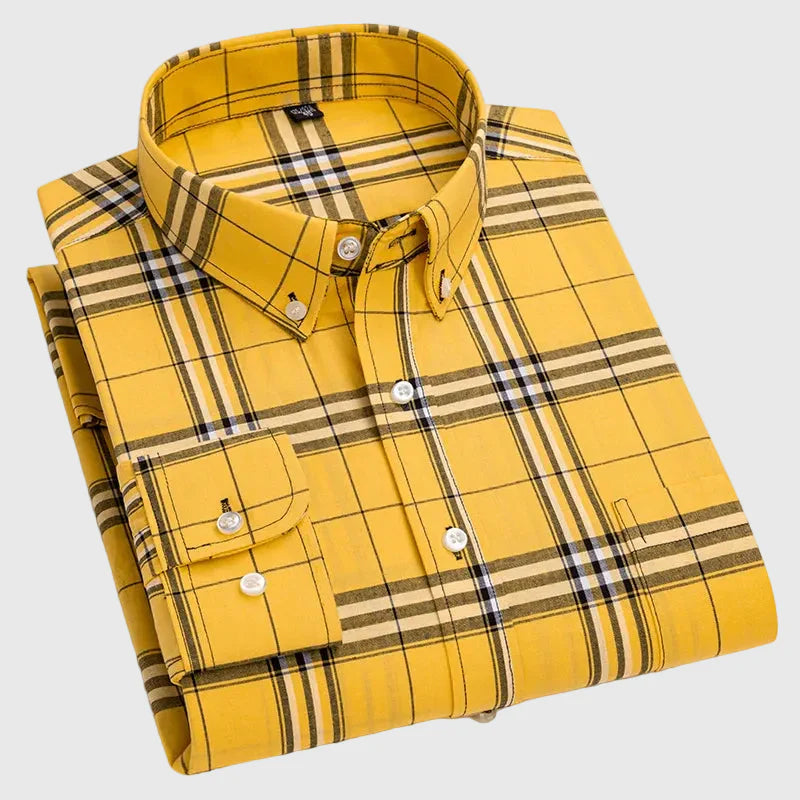 Zeitlose Karo-Bluse für Alltags-Chic