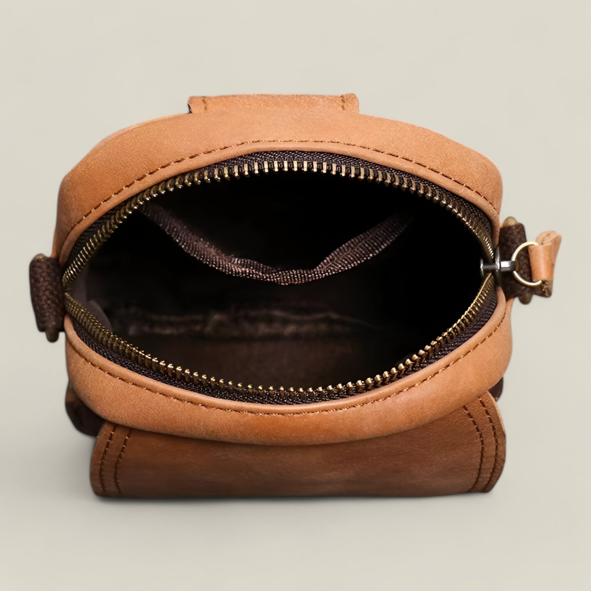 Henry | Retro-Ledertasche aus Rindsleder - Leicht und praktisch - - - Concept Fashionlab