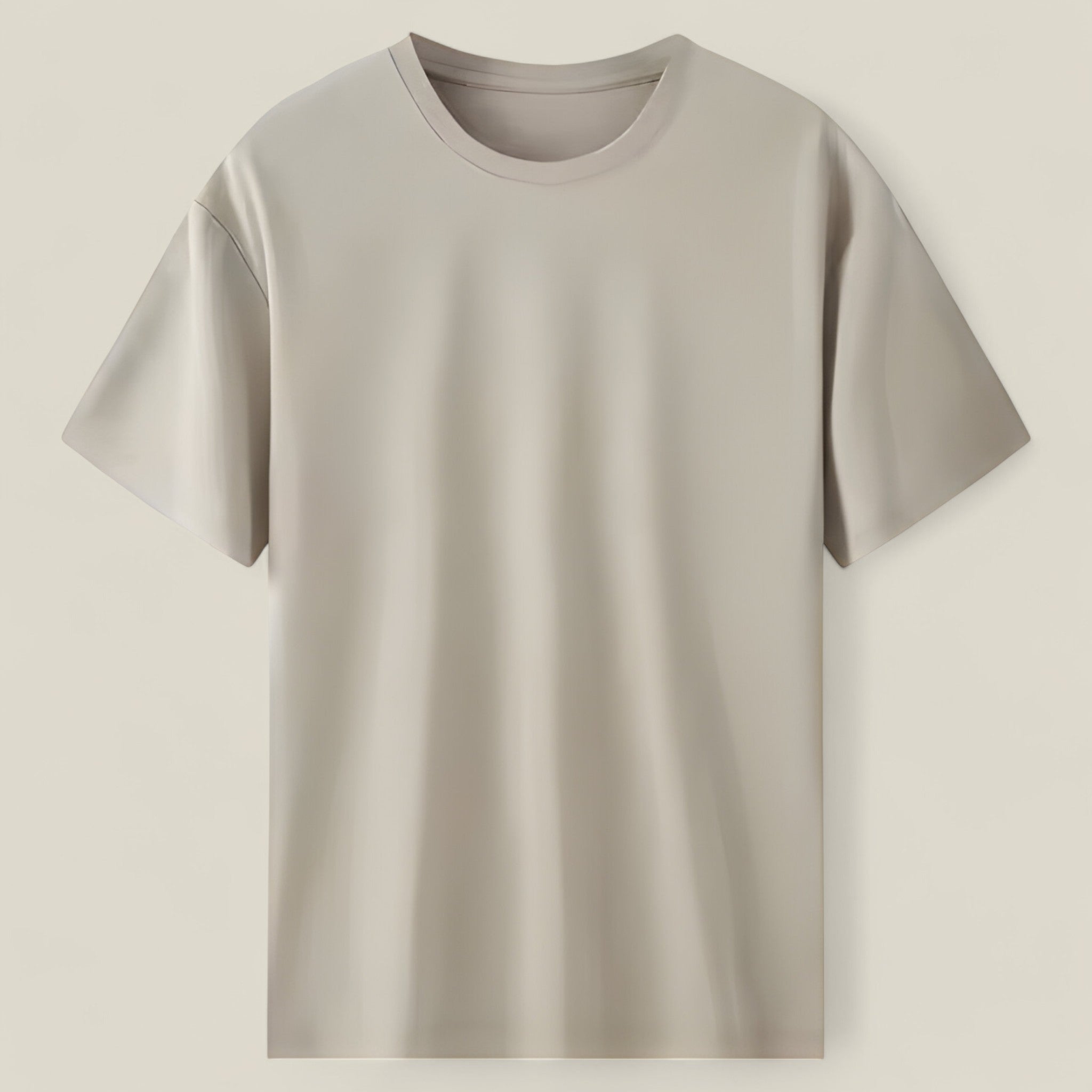 Arnaud | T-Shirt für Herren – Kurzarm & Rundhals - Khaki - - Concept Fashionlab